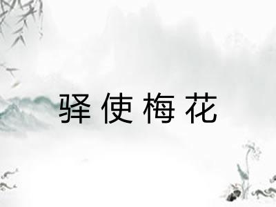 驿使梅花 驿使梅花