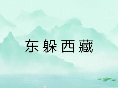 东躲西藏 东躲西藏
