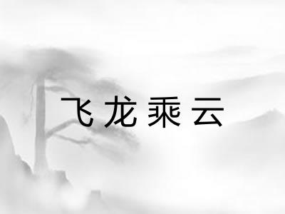 飞龙乘云 飞龙乘云